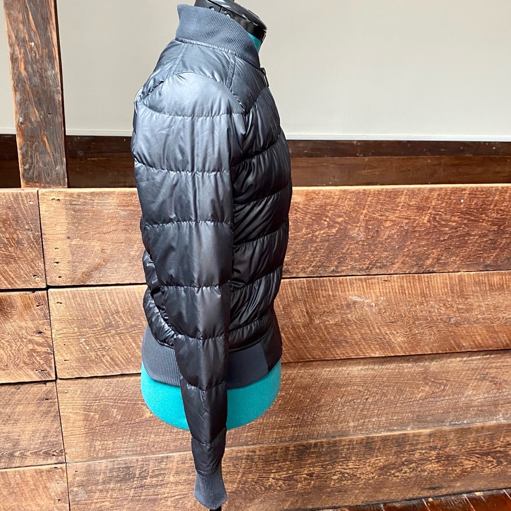 Athleta Down Puffer Bomber Jacket - image 3